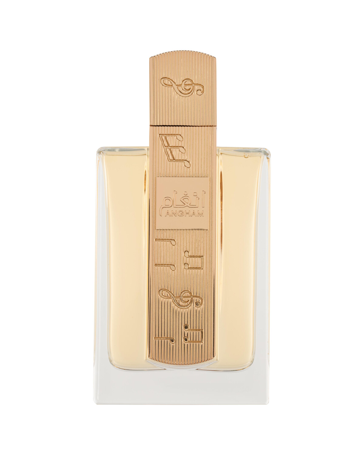 Lattafa Angham bottle, retailer product photograph